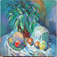 Still Life With Melon by Frances J. McCarthy Copyright 2007