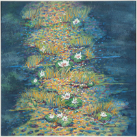 Pond Lillies by Frances J. McCarthy Copyright 2007
